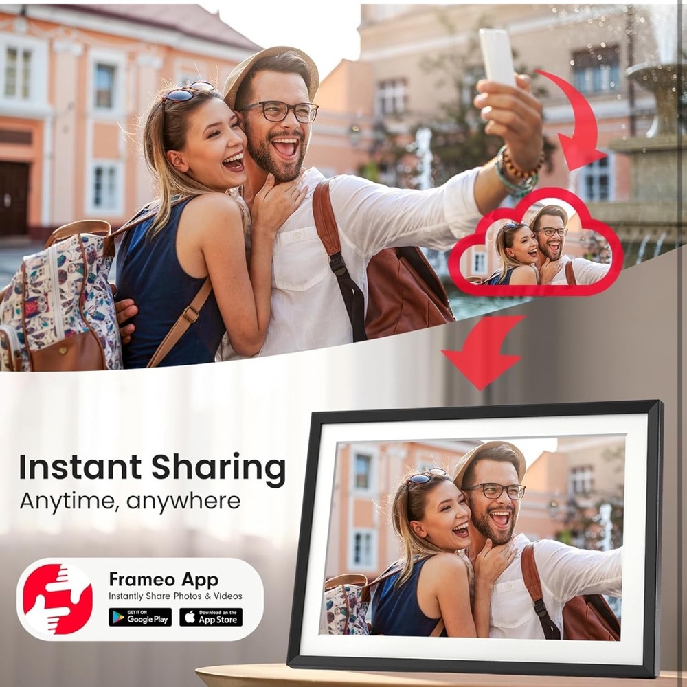 15.6” digital Digital Photo Frame IPS touch screen 64GB - Picture 4 of 6